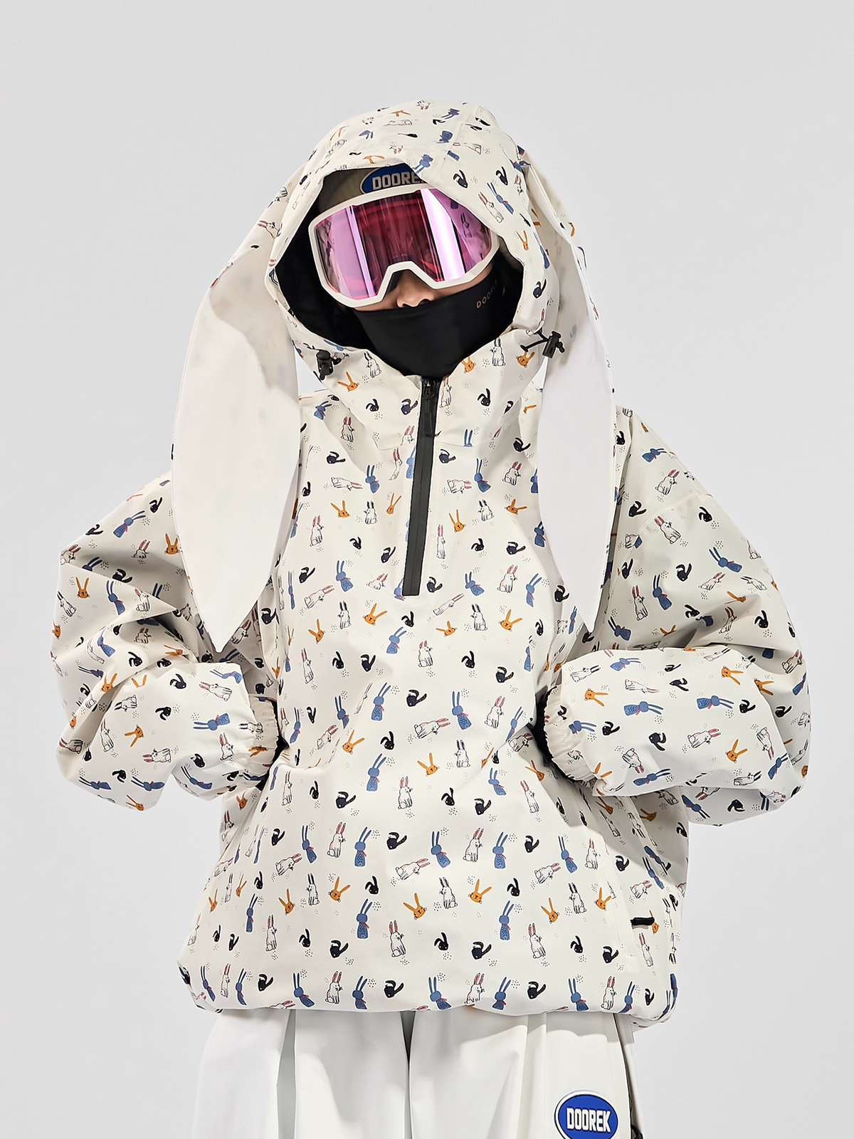 Bunny Ear 15K/10K Pullover Snow Anorak - Unisex | Doorek