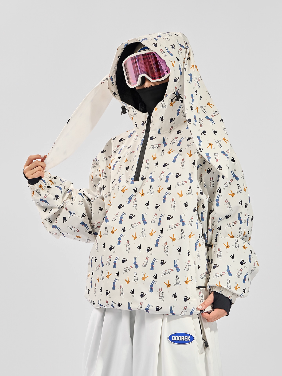 Bunny Ear 15K/10K Pullover Snow Anorak - Unisex | Doorek