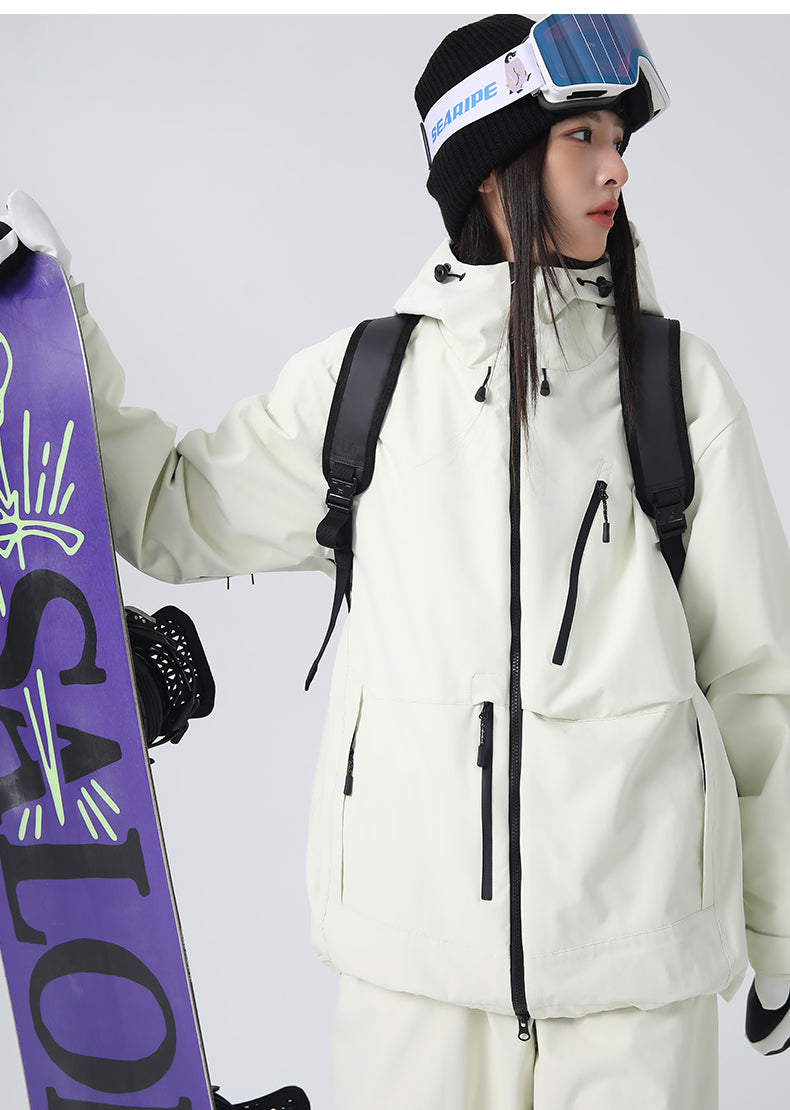 Freestyle-Tech 3L Insulated Shell Ski Jacket - Unisex | Searipe