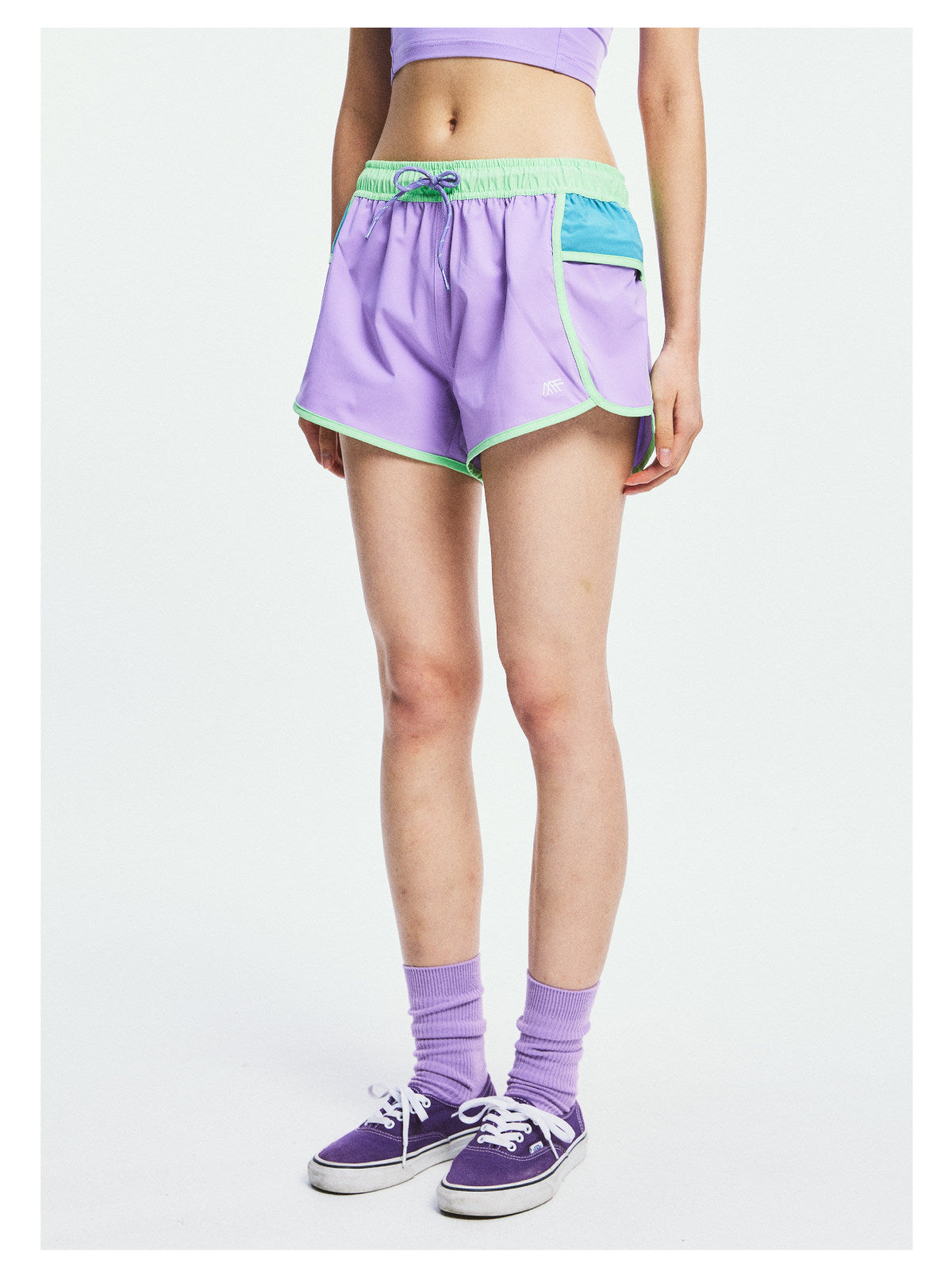 [Clearance] Quick-Dry Color-Block Packable Surf Shorts – Women's | MOUNTAINFEVER