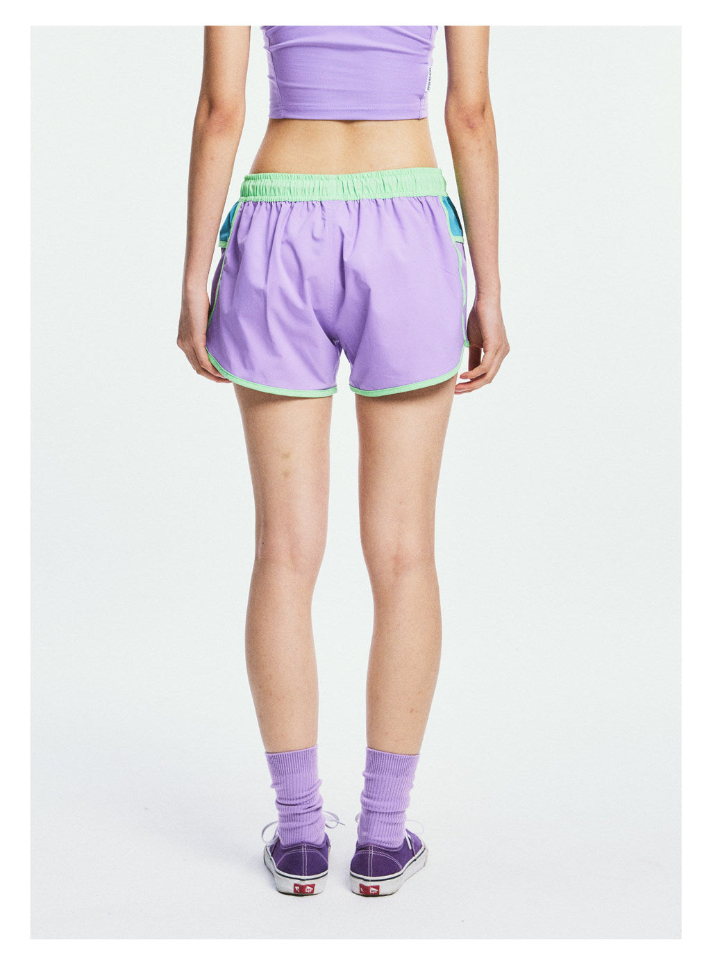 [Clearance] Quick-Dry Color-Block Packable Surf Shorts – Women's | MOUNTAINFEVER