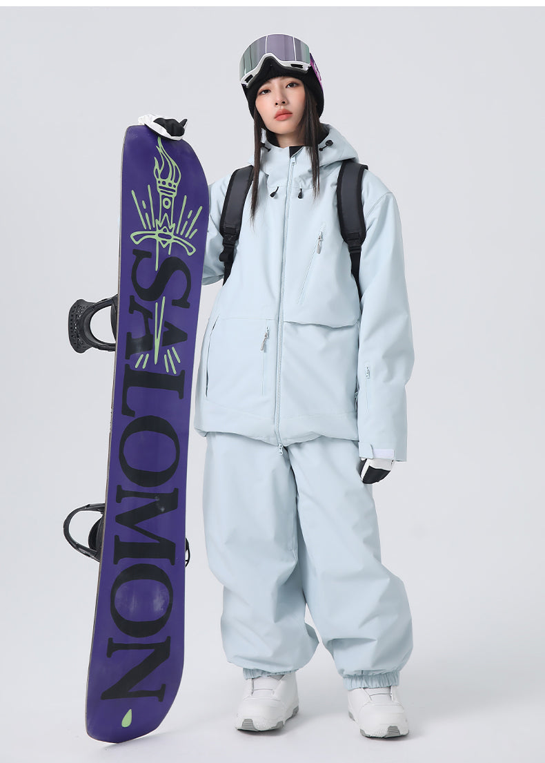 Freestyle-Tech 3L Insulated Shell Ski Jacket - Unisex | Searipe