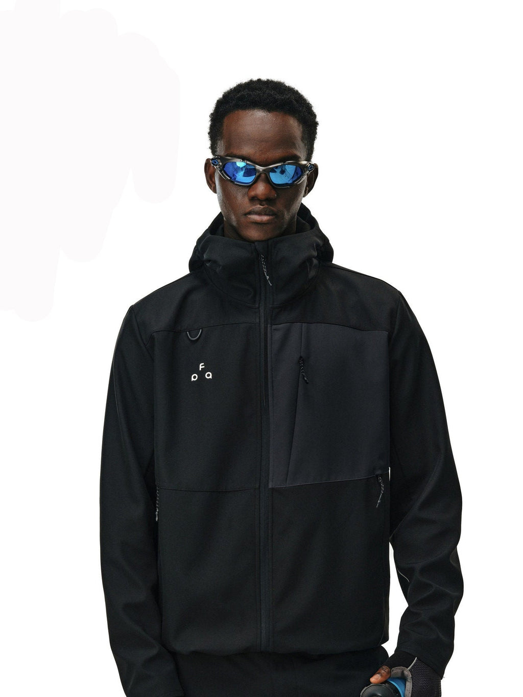 Color-Block Water-Repellent Softshell Hooded Jacket – Unisex | FPA