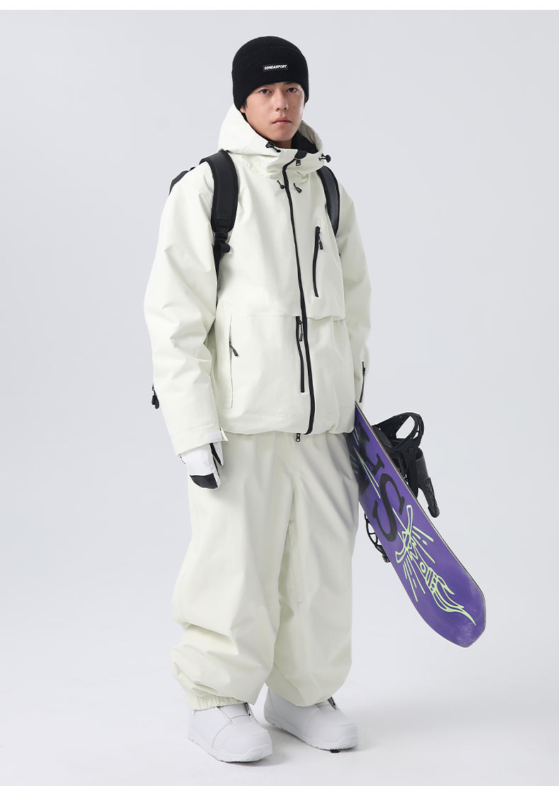 Freestyle-Tech 3L Insulated Shell Ski Jacket - Unisex | Searipe