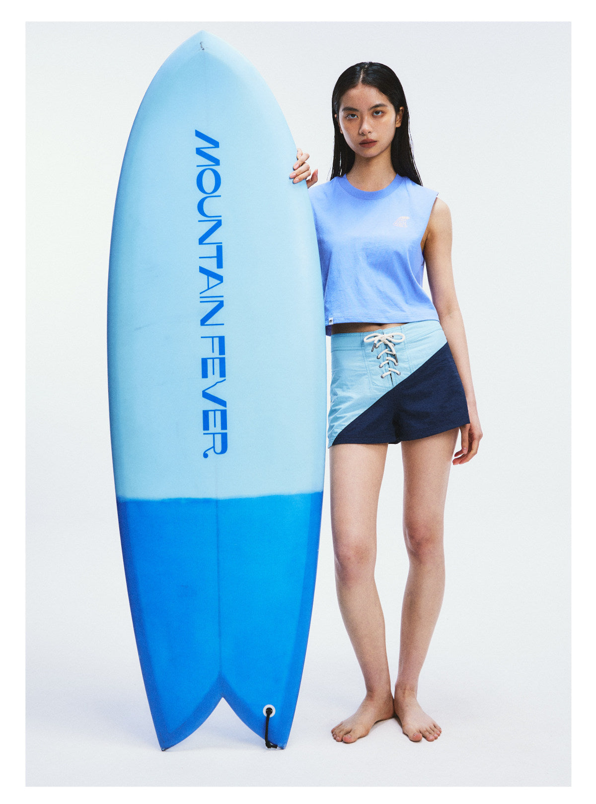 [Clearance] Quick-Dry Colorblock Lace-Up Surf Shorts – Women’s | MOUNTAINFEVER