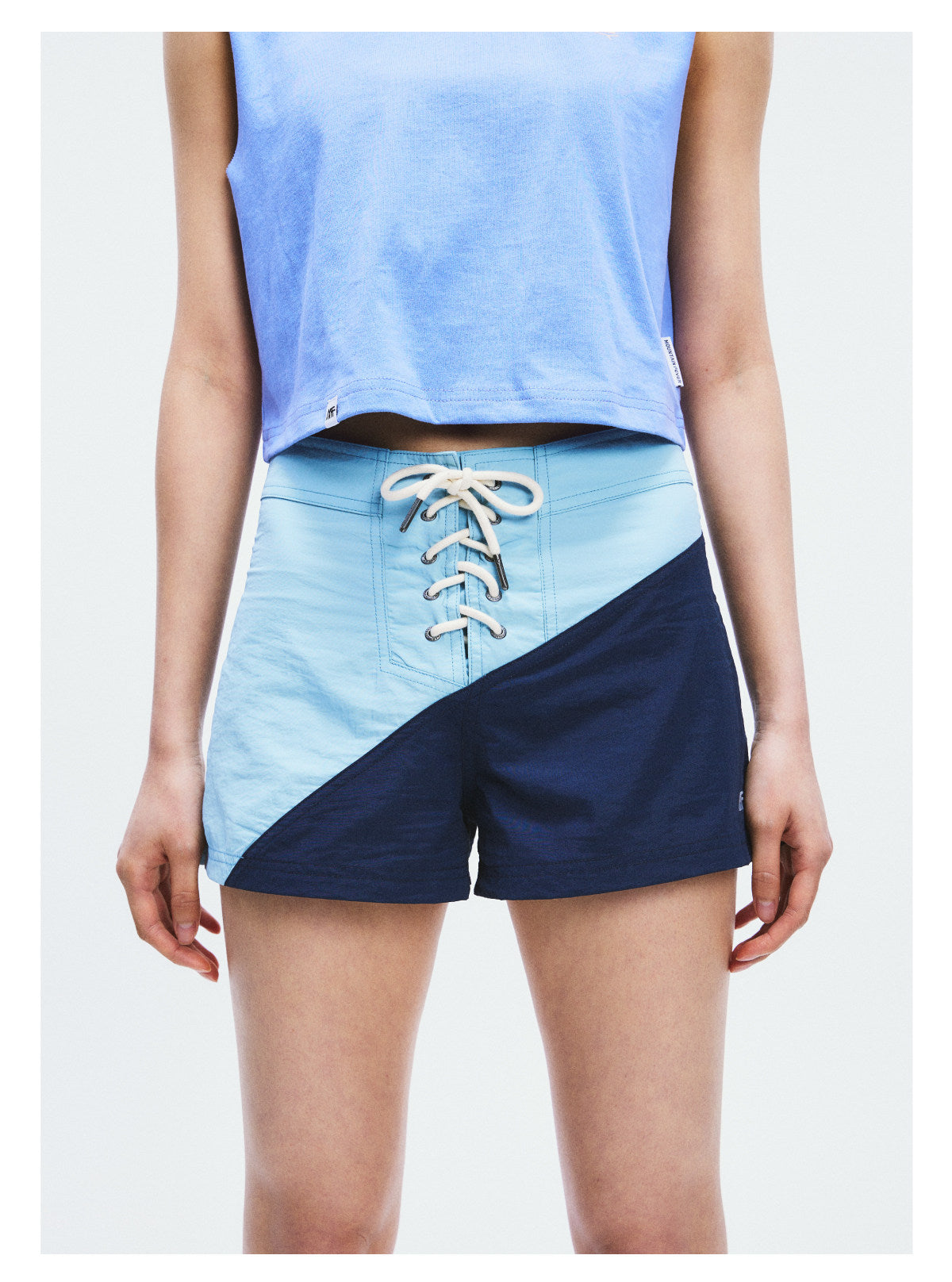 Quick-Dry Colorblock Lace-Up Surf Shorts – Women’s | MOUNTAINFEVER