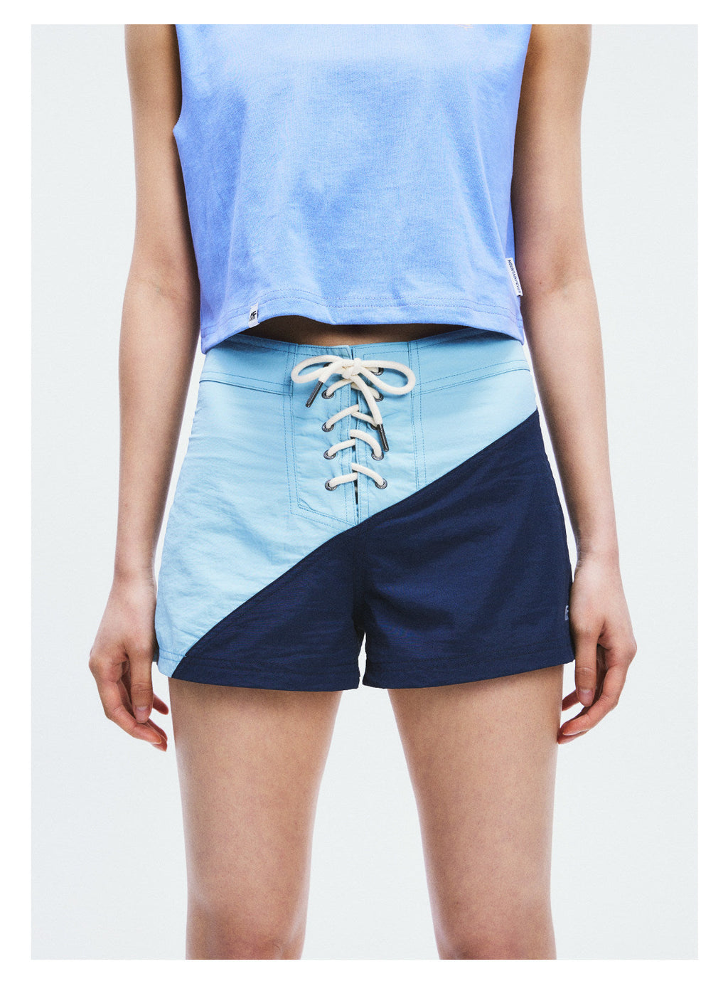 [Clearance] Quick-Dry Colorblock Lace-Up Surf Shorts – Women’s | MOUNTAINFEVER