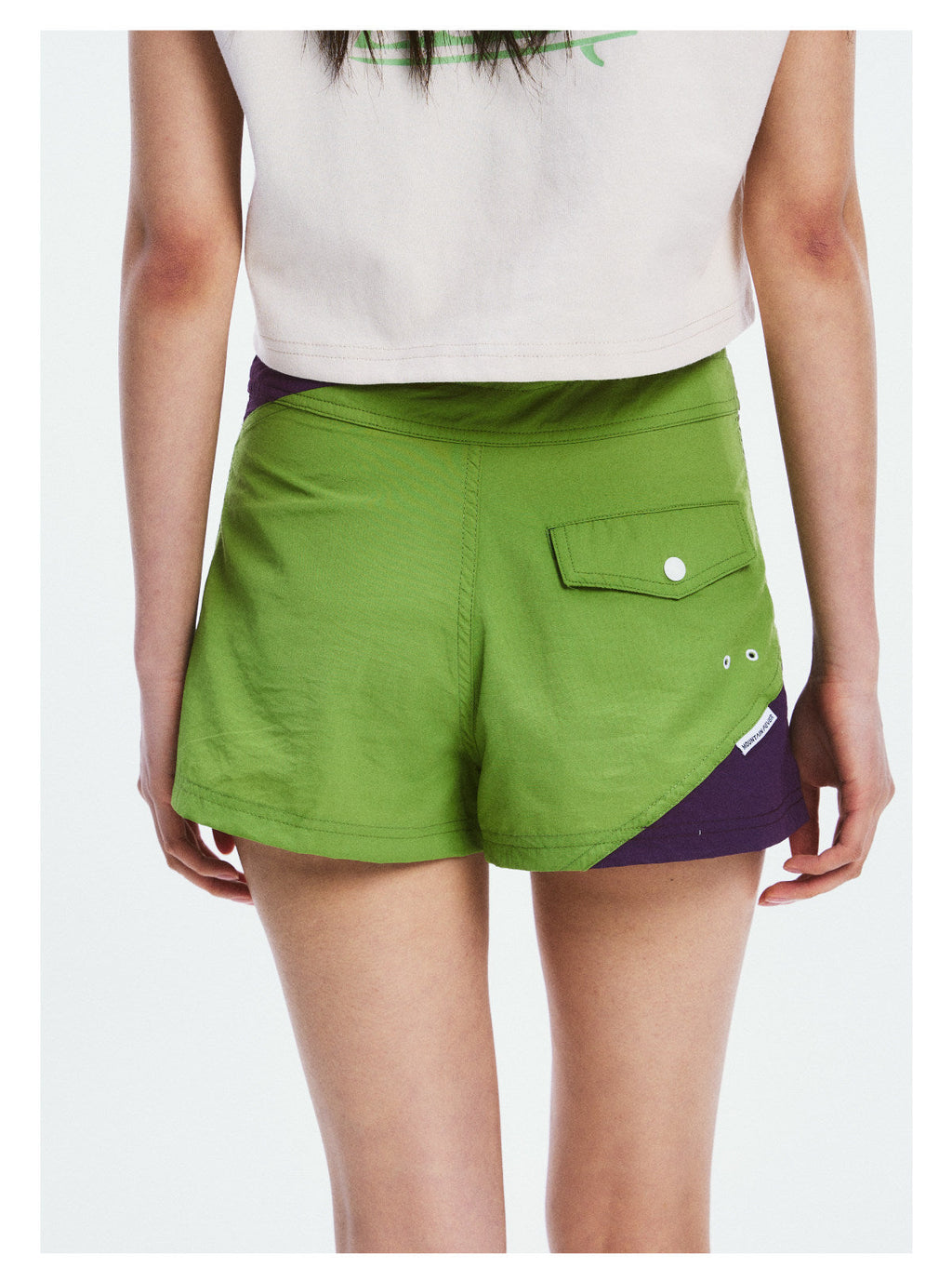 [Clearance] Quick-Dry Colorblock Lace-Up Surf Shorts – Women’s | MOUNTAINFEVER