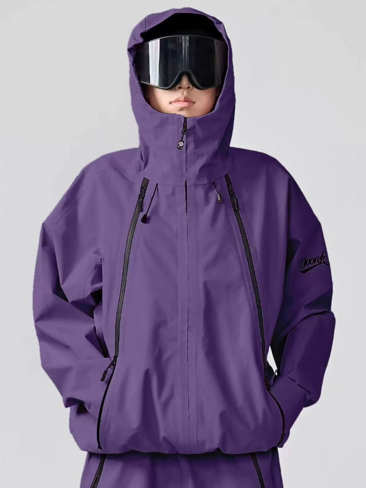 EP Series 3L Shell Baggy Ski Jacket – Unisex | Doorek