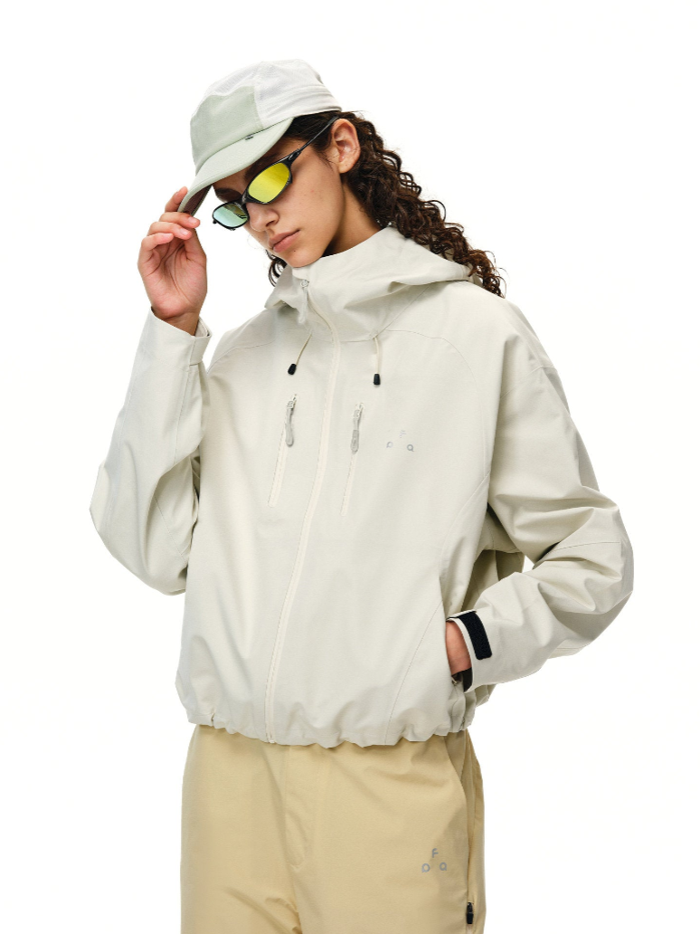 Rain Shield Cropped Hardshell Jacket – Women | FPA