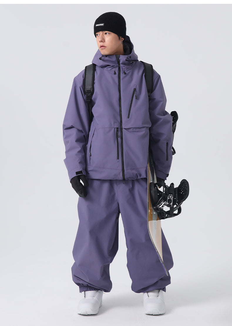 Freestyle-Tech 3L Insulated Shell Ski Jacket - Unisex | Searipe