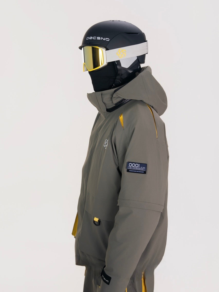 20K ePTFE 3L Insulated System Ski Jacket – Unisex | DØCSNO