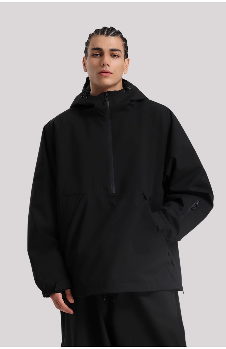 Minimalist Insulated Snow Anorak - Men's | Gsou Snow
