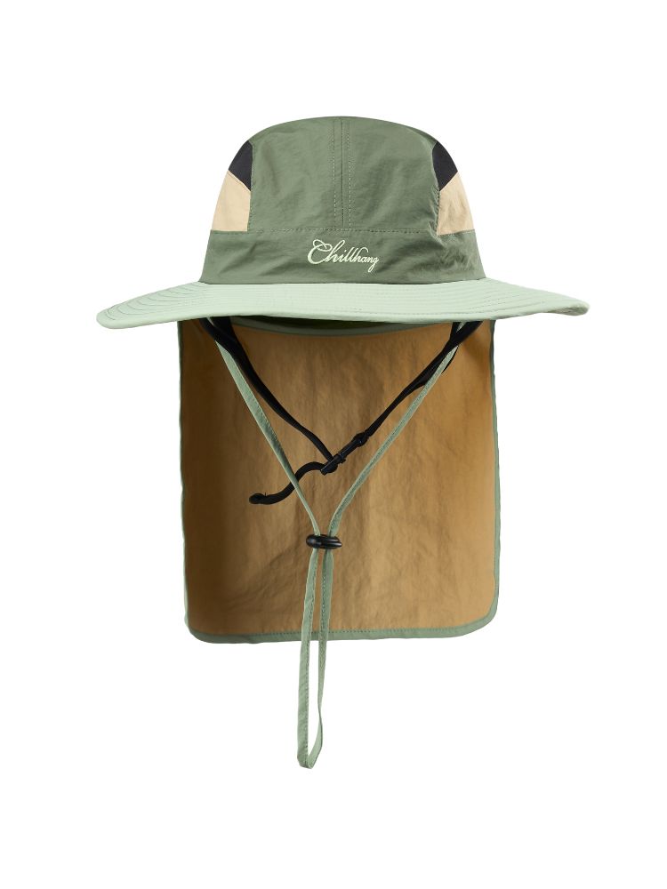 [Clearance] Wide Brim Convertible Surf Sun Hat with Neck Cover – Unisex | ChillHang