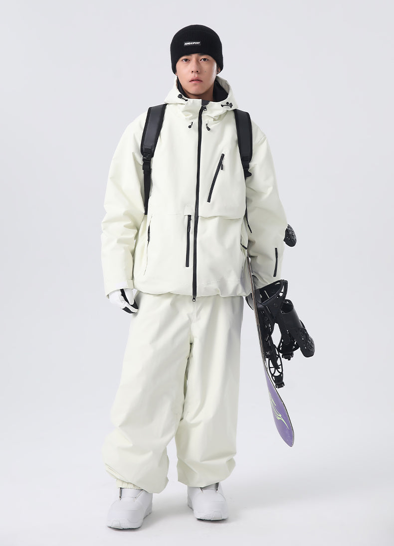 Freestyle-Tech 3L Insulated Shell Ski Jacket - Unisex | Searipe