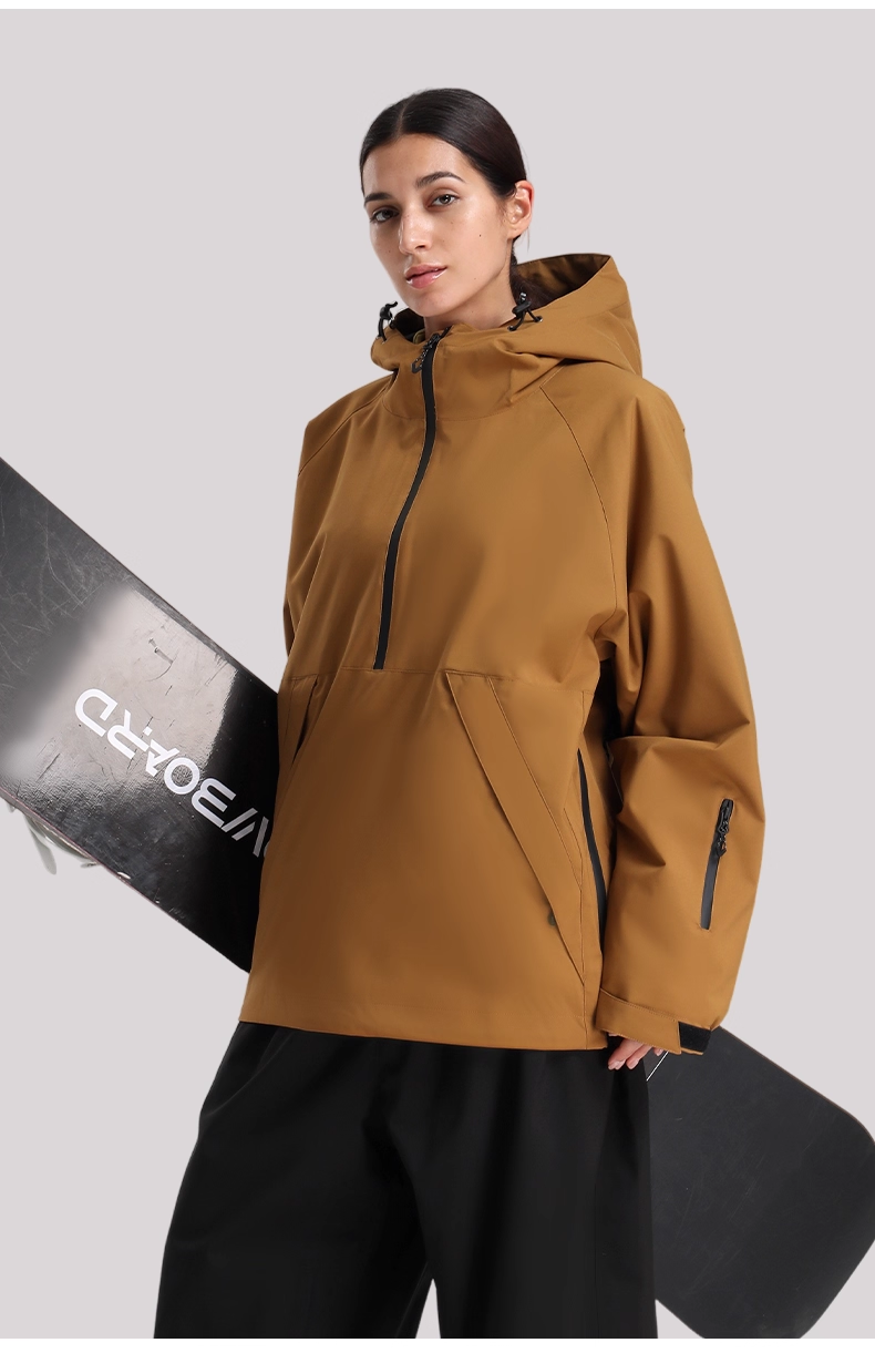 Minimalist Insulated Snow Anorak - Women's | Gsou Snow
