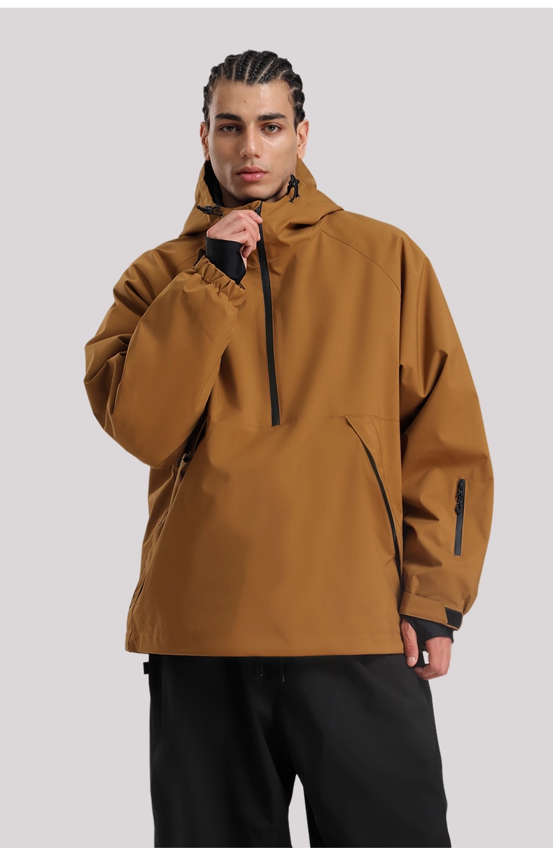 Minimalist Insulated Snow Anorak - Men's | Gsou Snow