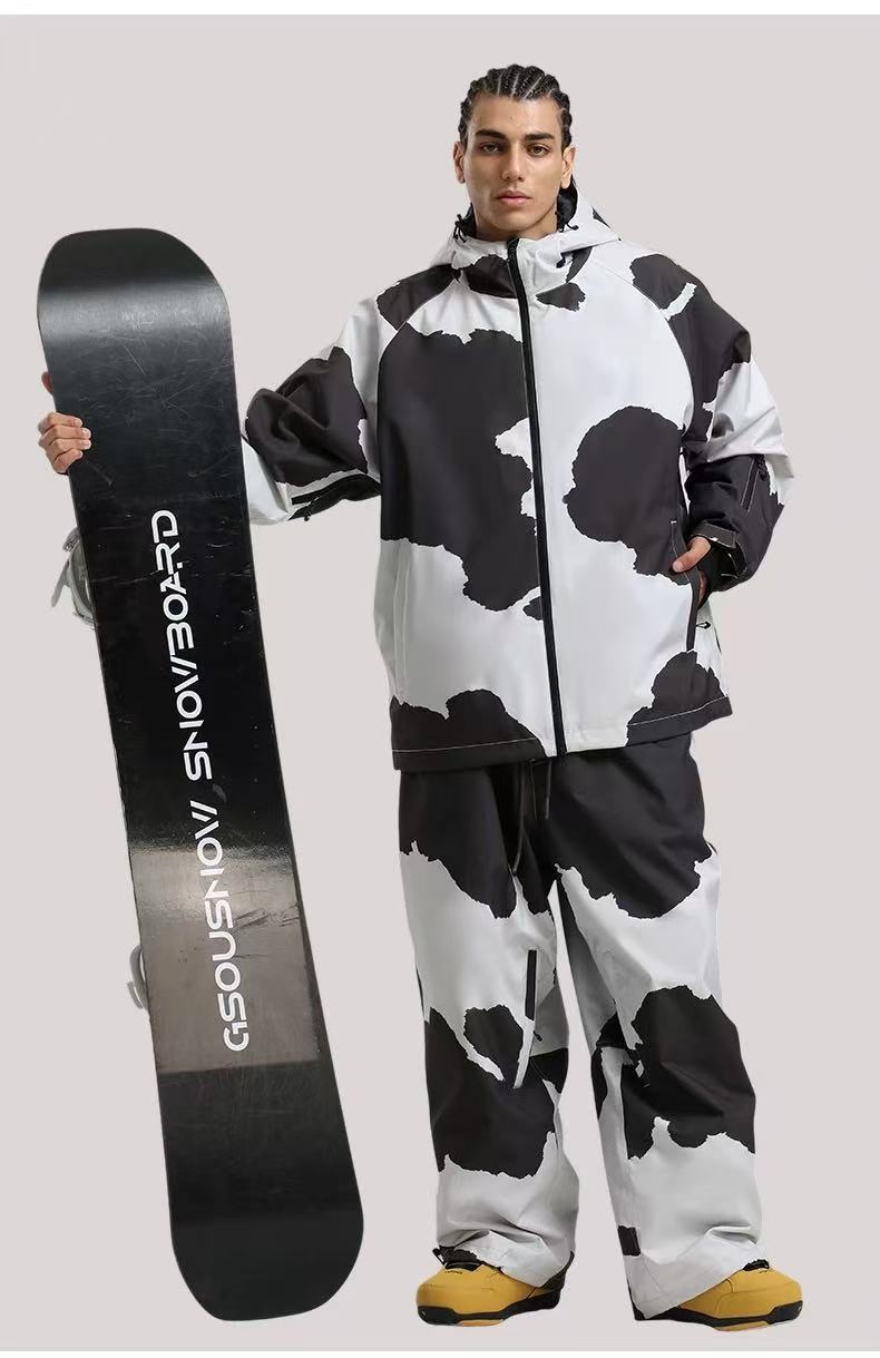 Sleek Oversized 20K Snow Jacket - Men's | Gsou Snow