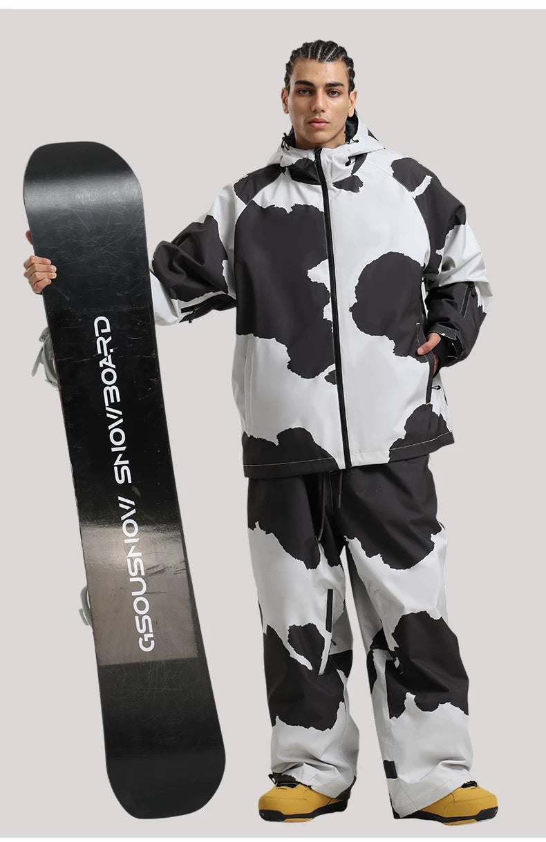 Sleek Oversized Snow Suit - Men's | Gsou Snow