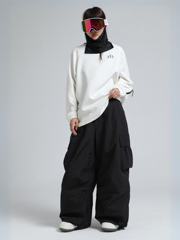 20K Baggy Loose Fit Cargo Snowboard Pants - Unisex | Gsou Snow