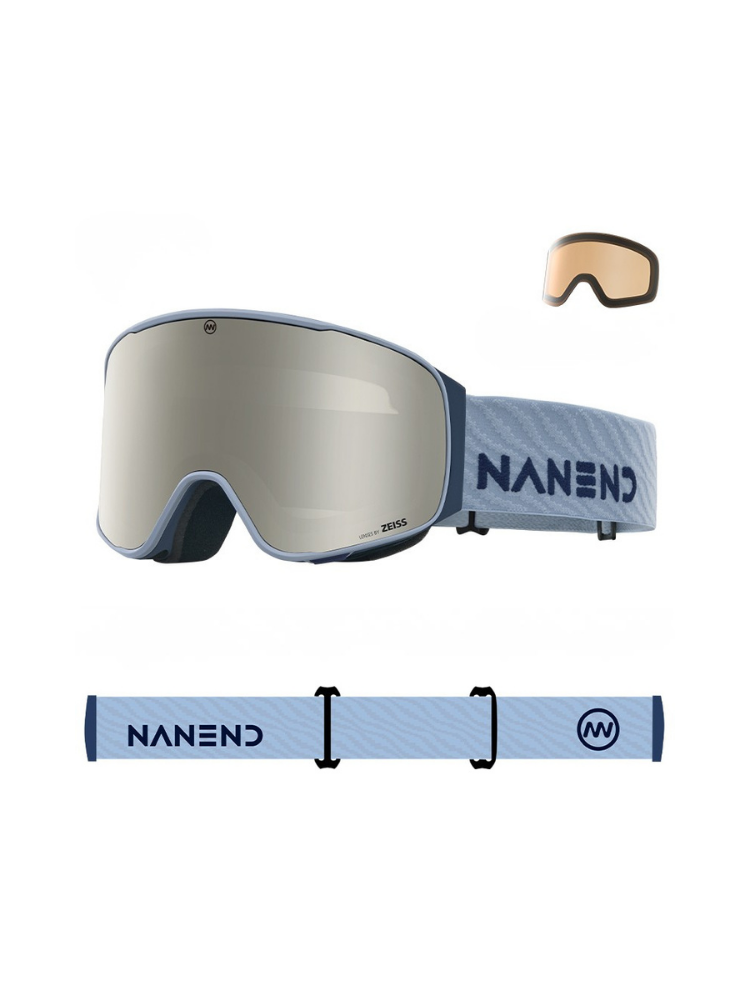 ZEISS® UV400 Pro Dual-Lens Snow Goggles – Unisex | NANEND