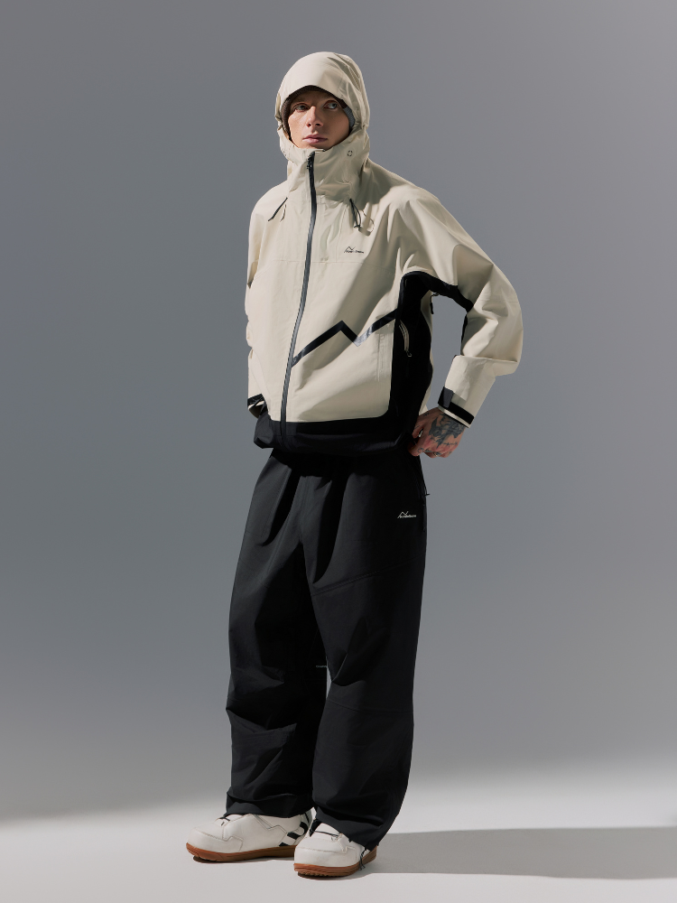 20K Waterproof 3L Shell Ski Jacket  – Unisex | NowInSnow