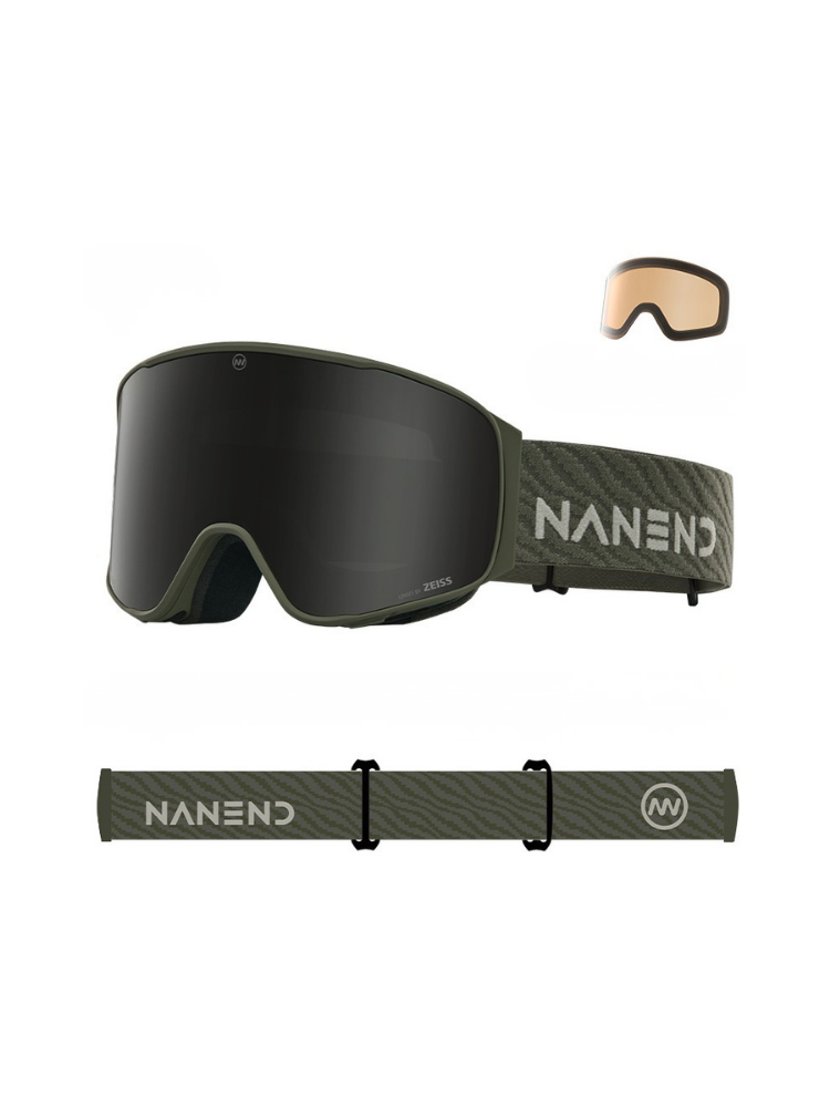 ZEISS® UV400 Pro Dual-Lens Snow Goggles – Unisex | NANEND