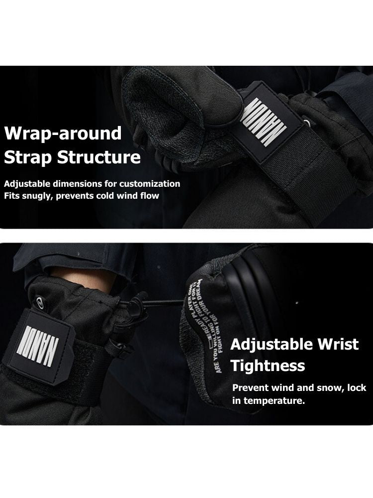 WristGuard Pro Kevlar Snow Mittens – Unisex | NANEND