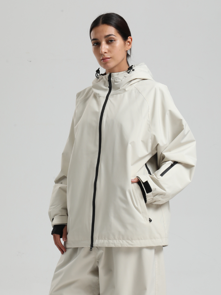 Sleek Oversized 20K Snow Jacket - Women's | Gsou Snow