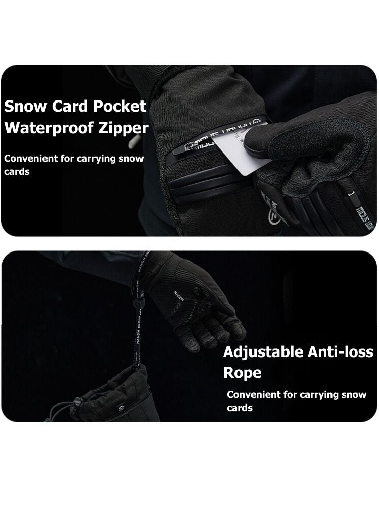 WristGuard Pro Kevlar Snow Mittens – Unisex | NANEND