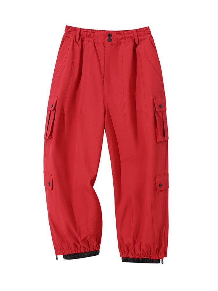 3L Monochrome Baggy Cargo Pants - Unisex | Searipe