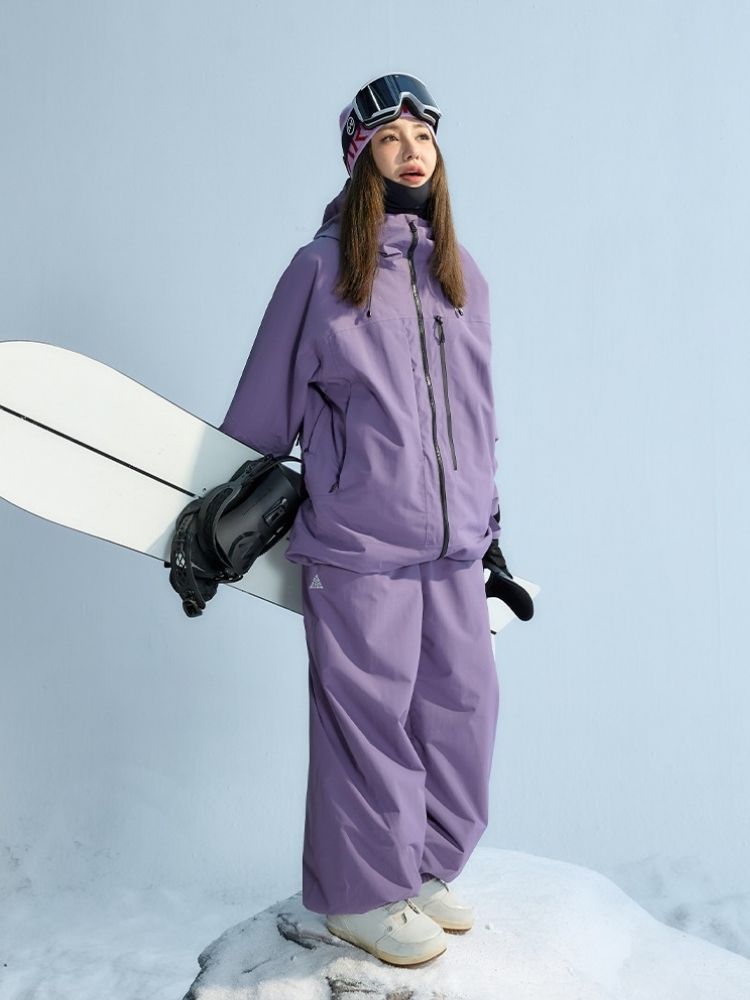 Arc Core 3L Fully filled with cotton Keep warm Ski Jacket - Women's | NANEND