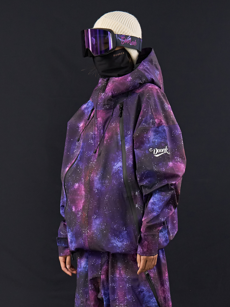 EP Series 3L Shell Baggy Ski Jacket – Unisex | Doorek