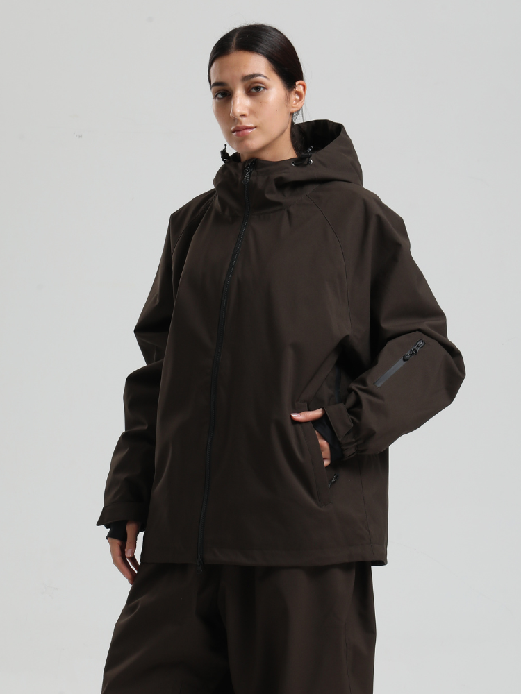 Sleek Oversized 20K Snow Jacket - Women's | Gsou Snow