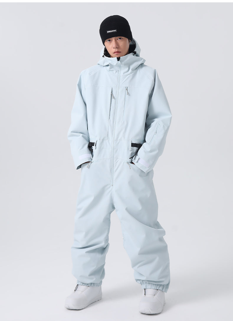 3L Waterproof One-Piece Ski Suit 20K - Unisex | Searipe