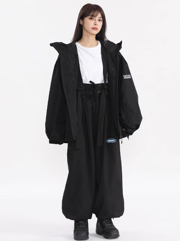 Suspender Baggy Snow Pants - Unisex | Doorek