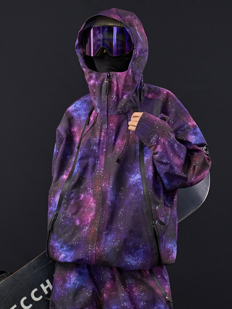 EP Series 3L Shell Baggy Ski Jacket – Unisex | Doorek