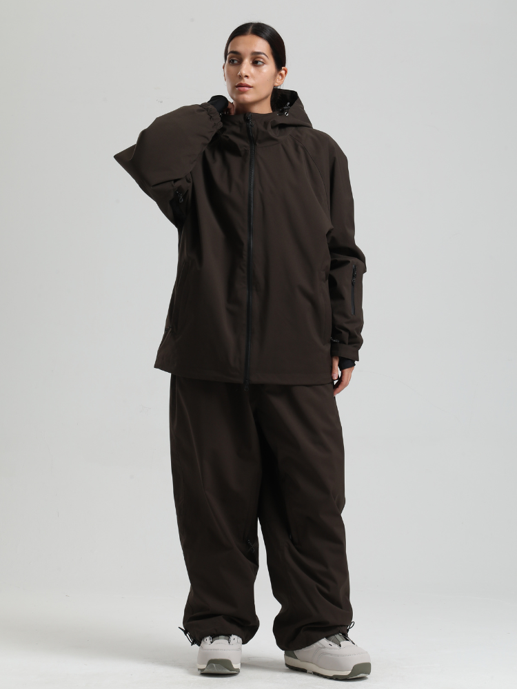 Sleek Oversized 20K Snow Jacket - Women's | Gsou Snow