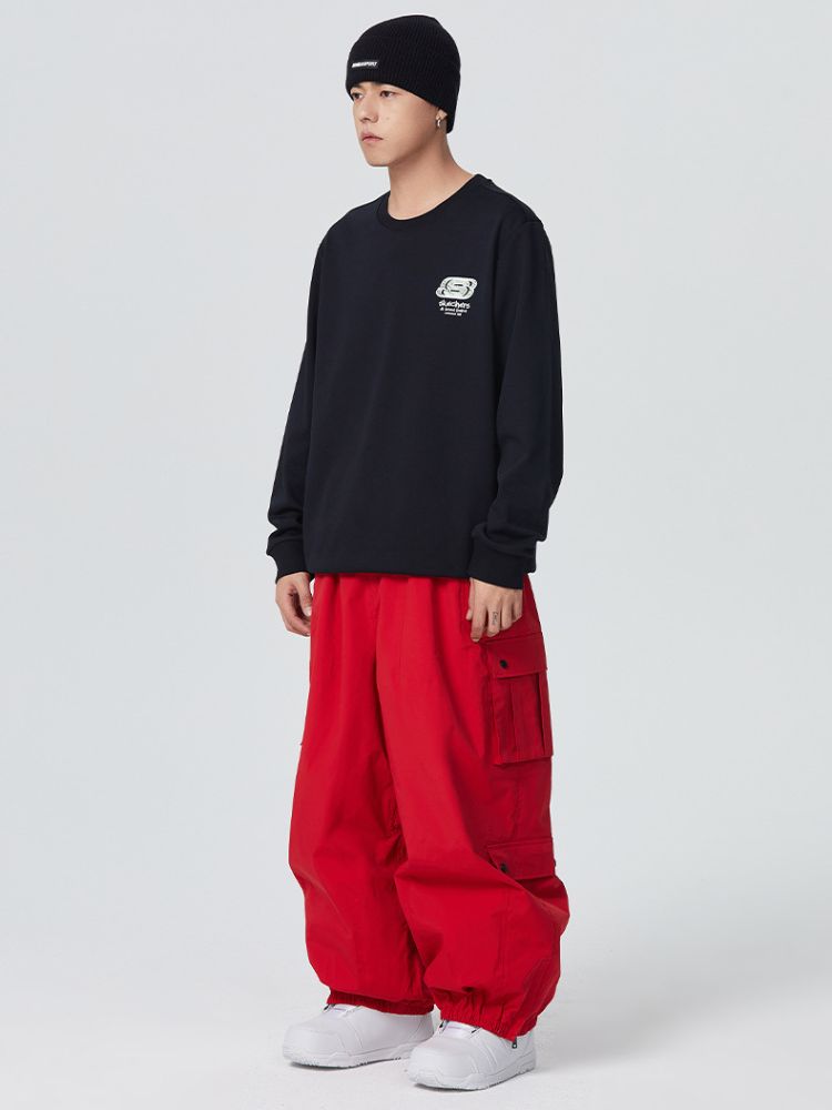 3L Monochrome Baggy Cargo Pants - Unisex | Searipe