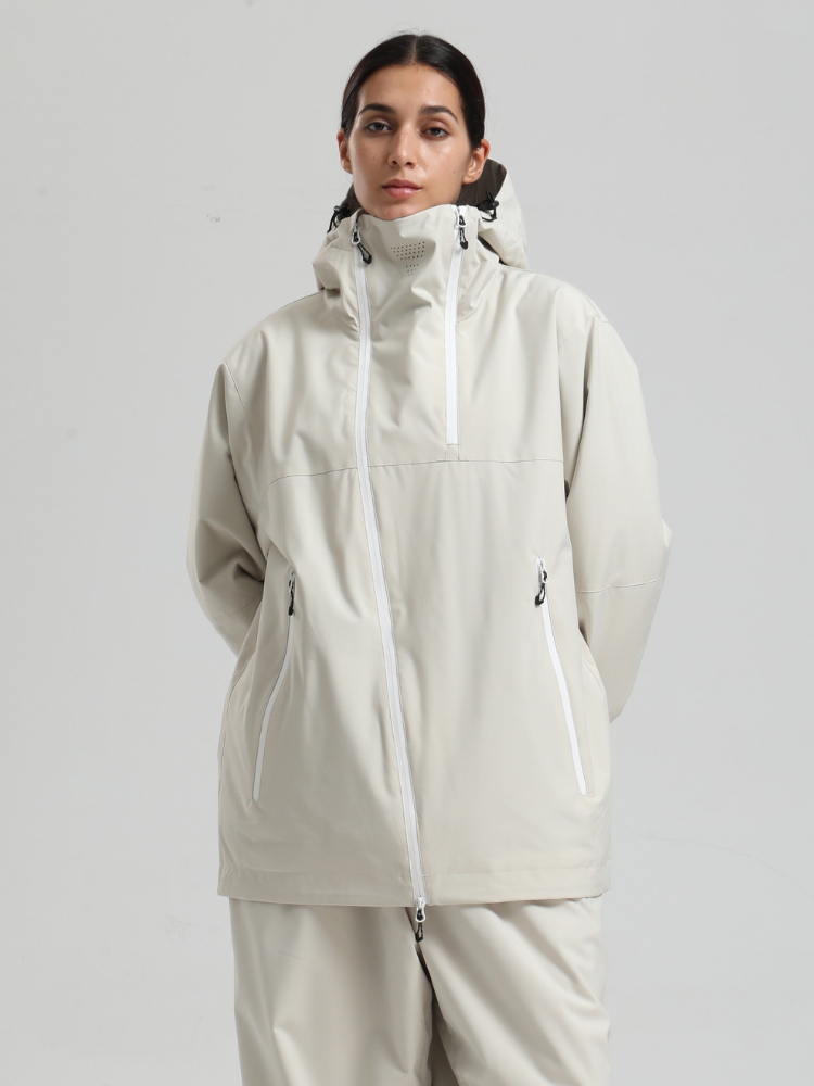 Single-Board Waterproof Insulated Snow Jacket – Unisex | Gsou Snow