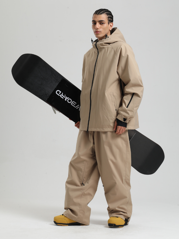 Sleek Oversized Snow Suit - Men's | Gsou Snow