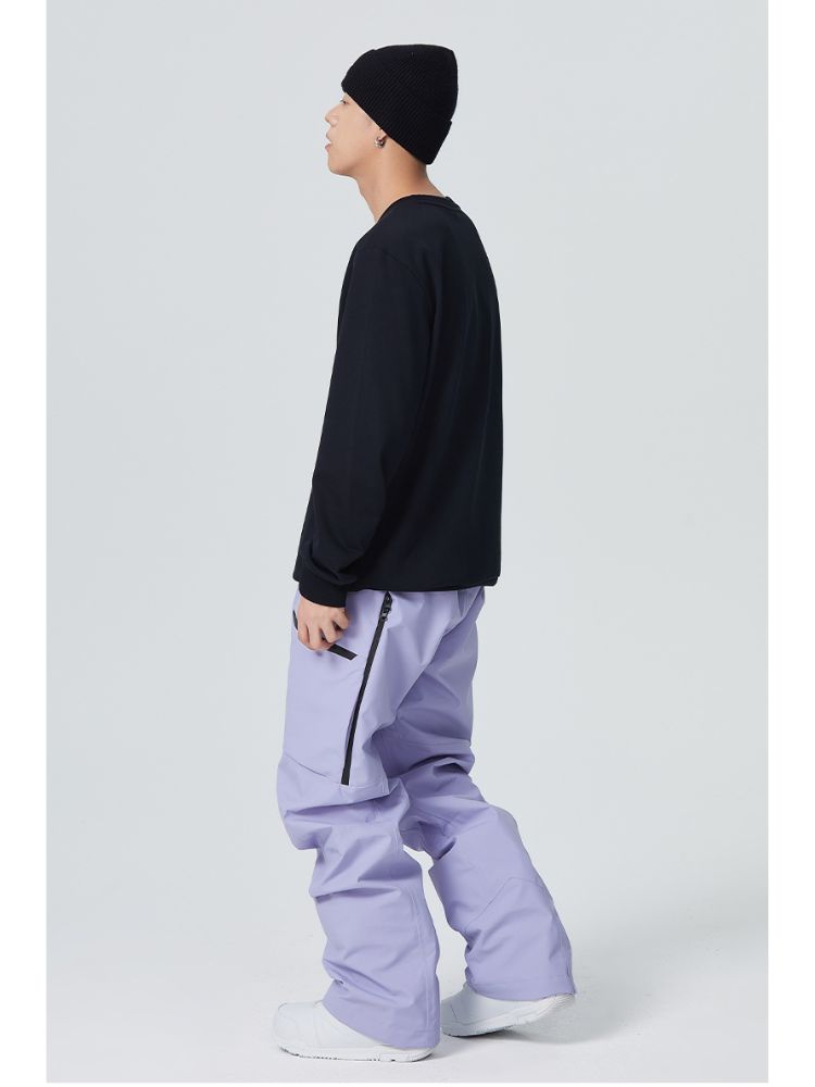 [Clearance] Side Zipper Snow Pants - Unisex | Searipe