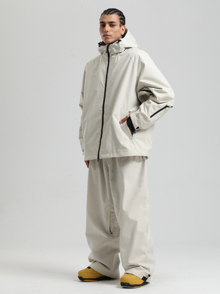 Sleek Oversized Snow Suit - Men's | Gsou Snow