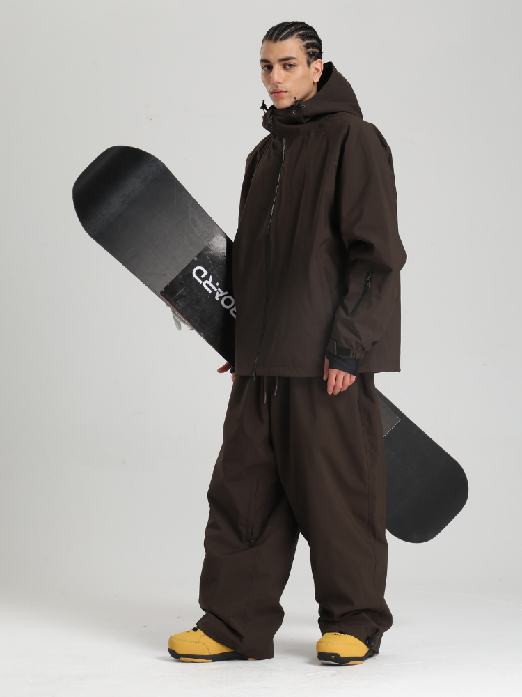 Sleek Oversized Snow Suit - Men's | Gsou Snow