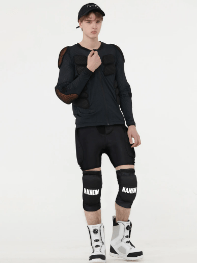 Tri-Flex Protective Shorts & Knee Pads Set – Unisex | NANDN