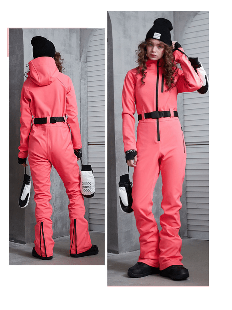 Slim Fit Ski Jumpsuit - Women's | Doorek