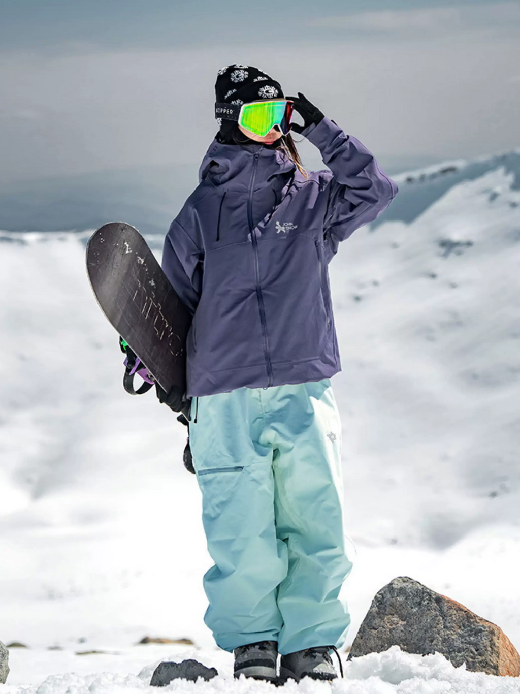 ChillMotion All-Weather Baggy Cargo Snowboard Pants – Unisex | John Snow