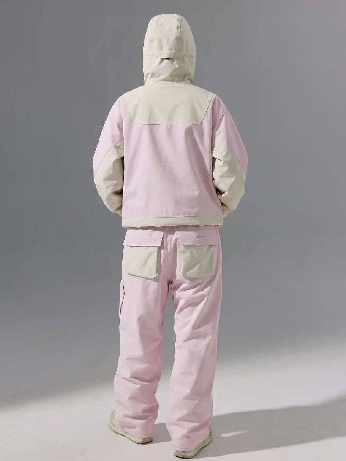 3L Pastel Colorblock Ski Jacket - Unisex | NowInSnow