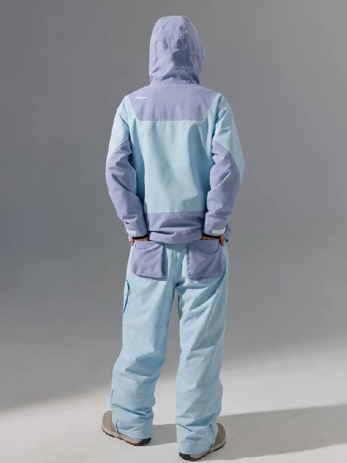 3L Pastel Colorblock Ski Pants - Unisex | NowInSnow