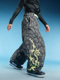 20K Thorn Graphic Baggy Snow Pants – Unisex | OddyEddy